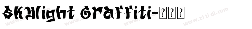Skylight Graffiti字体转换
